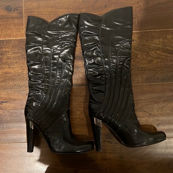 ALDO Black Leather Boots - Picture 5 of 5